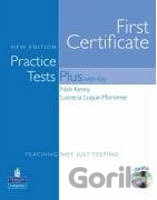 Practice Tests Plus FCE - Students Book with Key/CD-ROM Pack (Kenny, N