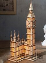 NiXiM LED 3D puzzle/Big Ben s osvětlením “Night Edition”