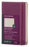 Moleskine - Plánovací zápisník 2016-2017 fialový S