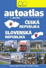 Autoatlas Česká republika Slovenská republika 1:240 000