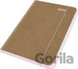 Midi Flexi Diary 2018 ColourLine ROSE