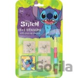 Razítka 3+1 s voskovkou Lilo & Stitch