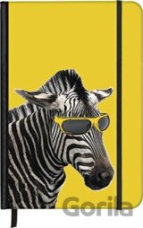 Notebook Small Cool Zebra