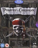 Pirates of the Caribbean: Four-Movie Collection [Blu-ray]