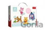 Baby puzzle Disney Medvídek Pú 4v1