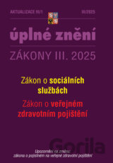 Aktualizace III/1 / 2025 - Zákon o sociálních službách