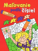 Maľovanie podľa čísiel - červená
