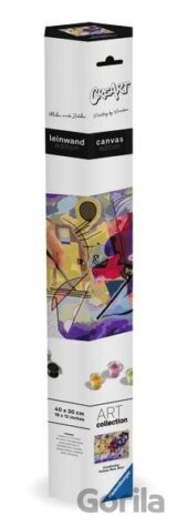 CreArt Wassily Kandinsky: Žlutá, červená, modrá