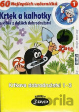 Krtkova dobrodružství 1-3 - 3 DVD (pošetka) (Zdeněk Miler)
