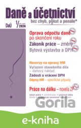 Daně a účetnictví bez chyb, pokut a penále  č. 1 / 2024 - Oprava poměrného odpočtu daně po skončení roku