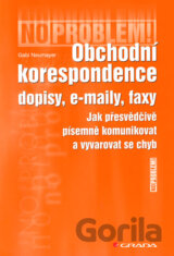 Obchodní korespondence - dopisy, e-maily, faxy