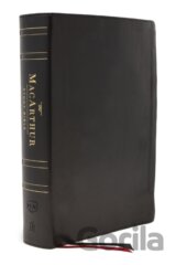 NKJV, MacArthur Study Bible, 2nd Edition, Genuine Leather, Black, Thumb-indexed, Comfort Print