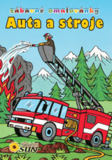 Auta a stroje - Zábavné omalovánky