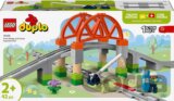 LEGO® DUPLO® 10426 Železničný most a koľajnice – rozširujúca sada