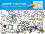 UNICEF vymaľovanka (Colouring placemats)