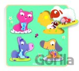 Puzzle s veľkými úchytkami Mamifarma
