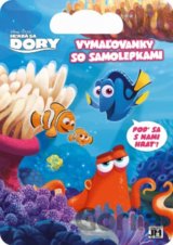 Vymaľovanky so samolepkami: Hľadá sa Dory