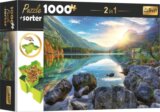 Puzzle s třídičem 2v1: Jezero Hintersee, Německo