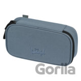 Študentský peračník etui Baagl Dust Blue