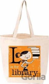 L Is For Library Tote