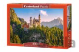 Pohľad na hrad Neuschwanstein, Nemecko