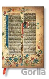 Zápisník Paperblanks - Gutenberg Bible Parabole, Mini / linkovaný