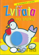 Zvířata na statku - Slepička se samolepkami