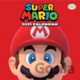 Kalendář nástěnný Super Mario 2021