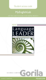 New Language Leader Pre-Intermediate MyEnglishLab Access Card Standalone