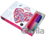 Vive Le Color Energy Coloring Book and Pencils