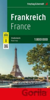 Frankresich / France 1:800 000