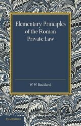Elementary Principles of the Roman Private Law