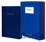 Parisian Chic Notebook (Blue, large)