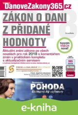 Zákon o dani z přidané hodnoty 2018 s komentářem změn