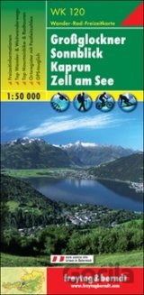 Grossglockner, Kaprun, Zell am See 1:50 000