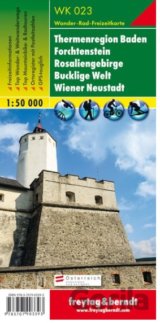 Thermenregion Baden – Forchtenstein – Rosaliengebirge – Bucklige Welt – Wiener Neustadt, Wanderkarte 1:50 000