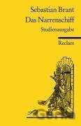 Das Narrenschiff. Studienausgabe