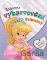 Princezny - Zábavné vybarvování (fialová)