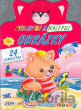 Vybarvuj a nalepuj - kocour Rask
