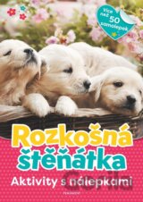 Aktivity s nálepkami – Rozkošná štěňátka