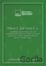 Zákon č. 319/2013 Z. z. o pôsobnosti orgánov štátnej pre sprístupňovanie biocídnych výrobkov na trh a ich používanie a o zmene a doplnení niektorých zákonov