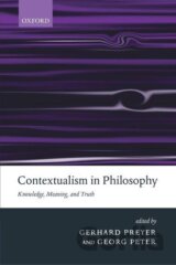 Contextualism in Philosophy