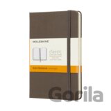 Moleskine - hnedý zápisník