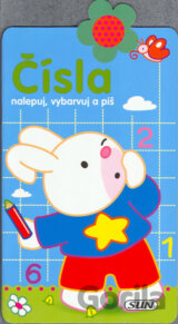 Čísla - nalepuj, vybarvuj a piš