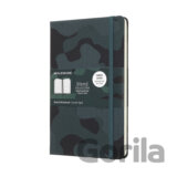 Moleskine - zápisník Blend Camouflage zelený