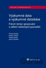 Výzkumná data a výzkumné databáze