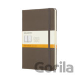 Moleskine - hnedý zápisník