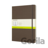 Moleskine - hnedý zápisník