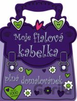 Moje fialová kabelka plná domalovánek