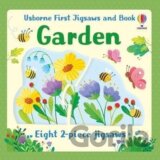 Usborne First Jigsaws And Book: Garden